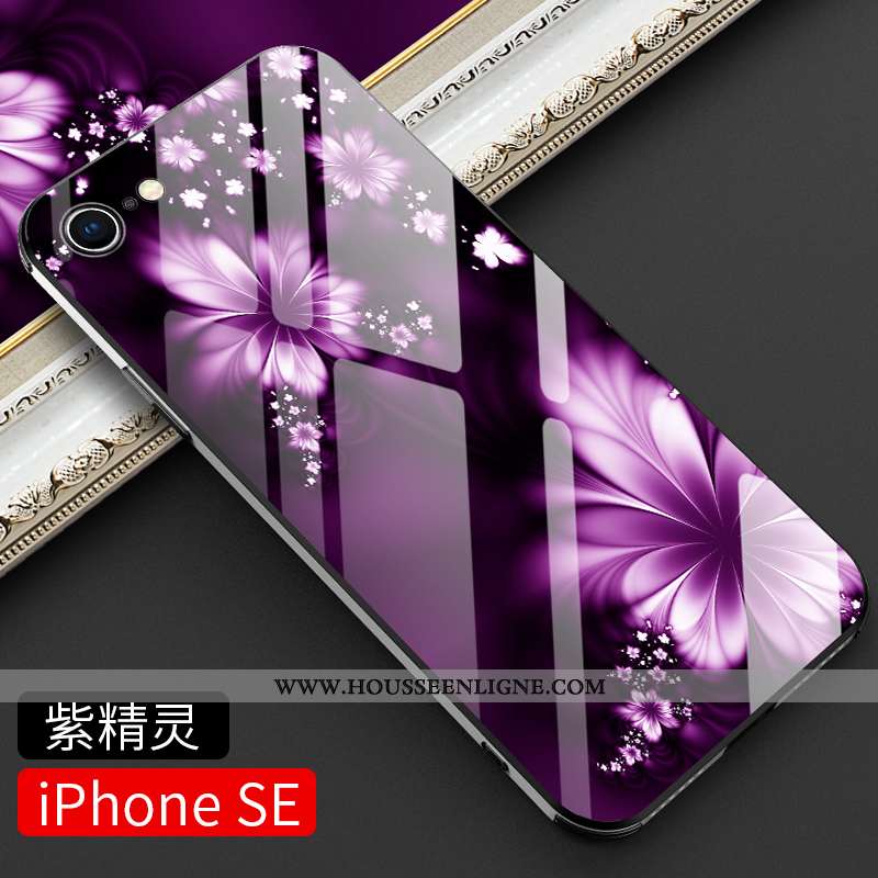 Étui iPhone Se (nouveau) Légère Protection Tendance Nouveau Ultra Noir
