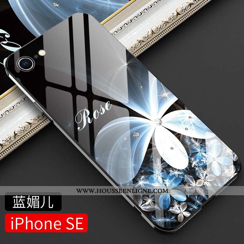 Étui iPhone Se (nouveau) Légère Protection Tendance Nouveau Ultra Noir