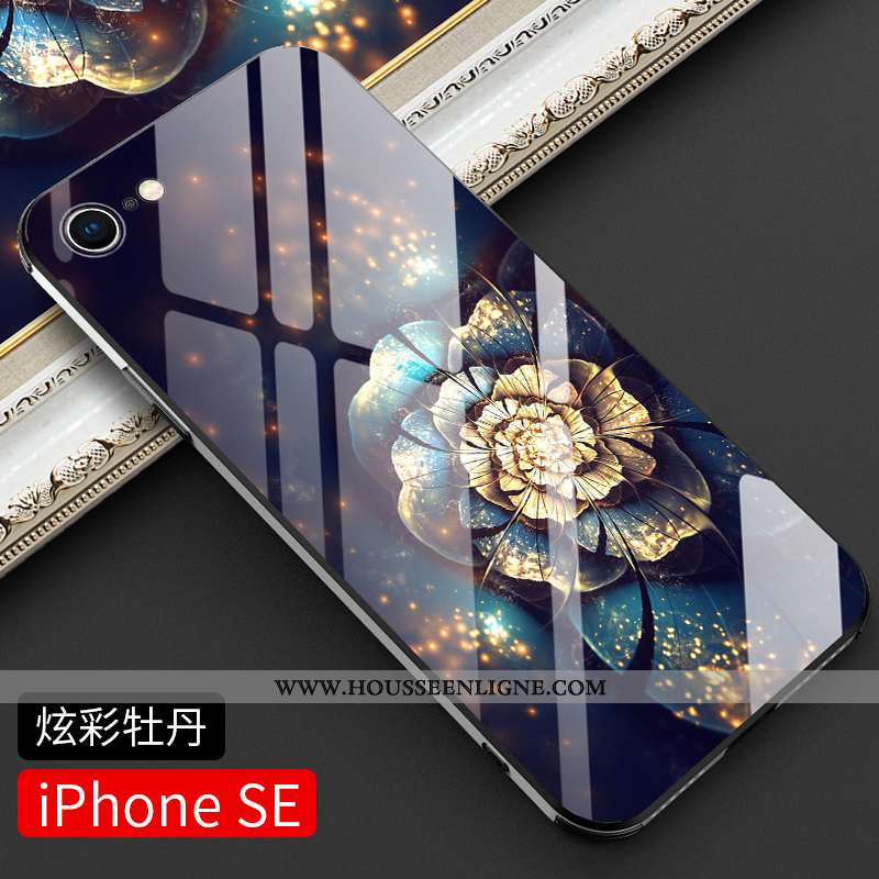 Étui iPhone Se (nouveau) Légère Protection Tendance Nouveau Ultra Noir