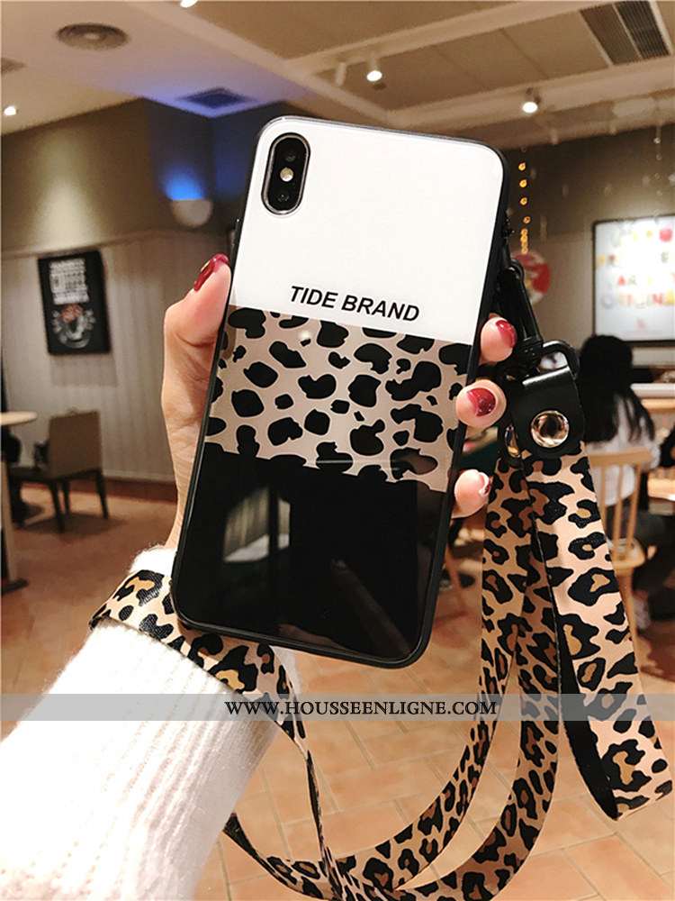 Étui iPhone X Fluide Doux Silicone Protection Net Rouge Téléphone Portable Personnalité Modèle Fleur
