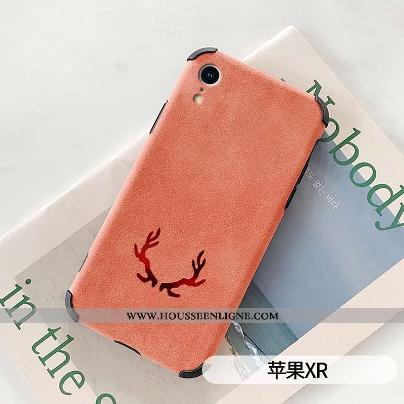 Étui iPhone Xr Ultra Légère Incassable Téléphone Portable Silicone Fluide Doux Verte