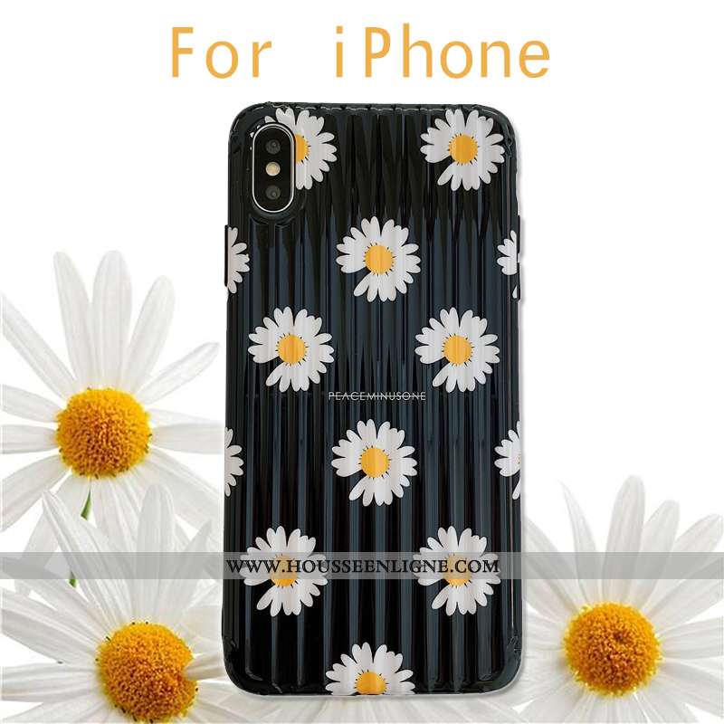 Étui iPhone Xs Créatif Tendance Téléphone Portable Dragon Incassable Noir Europe