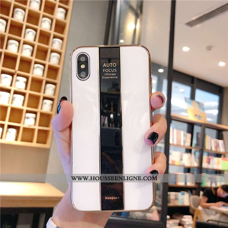 Étui iPhone Xs Légère Fluide Doux Tout Compris Brillant Rose Ultra