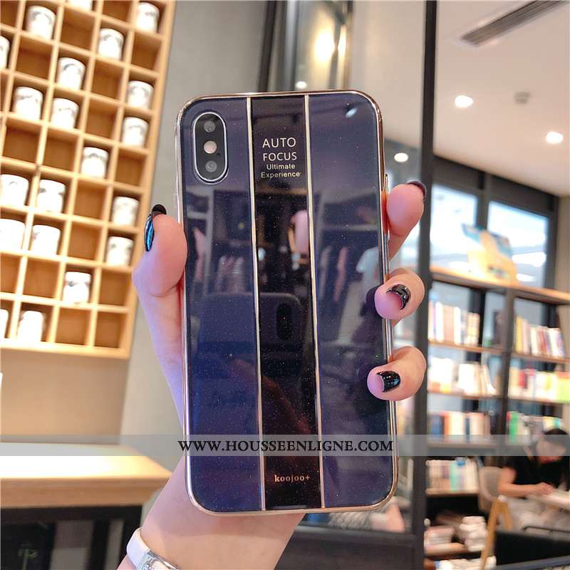 Étui iPhone Xs Légère Fluide Doux Tout Compris Brillant Rose Ultra