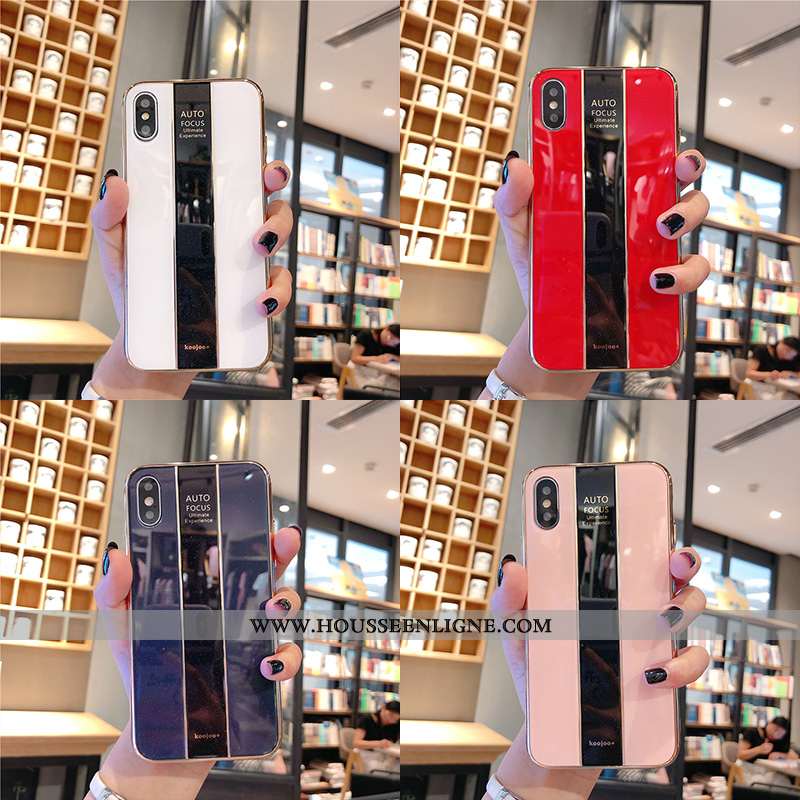 Étui iPhone Xs Légère Fluide Doux Tout Compris Brillant Rose Ultra