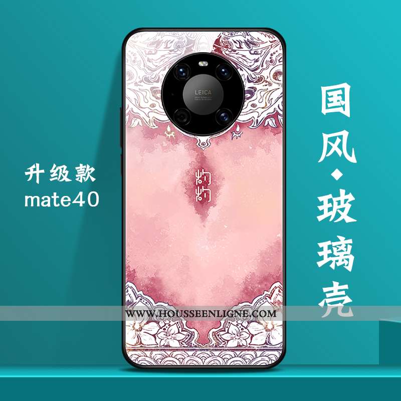 Coque Huawei Mate 40 Personnalité Créatif Vent Tendance Bleu Nouveau