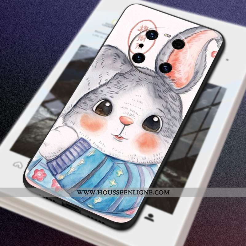Coque Huawei Mate 40 Pro Protection Ornements Suspendus Dessin Animé Lapin Incassable Cœur Tout Comp