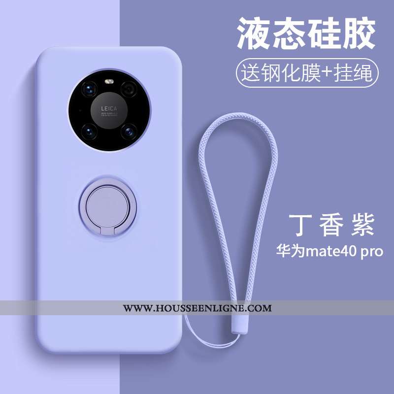 Coque Huawei Mate 40 Pro Tendance Fluide Doux Net Rouge Nouveau Incassable Étui Créatif Verte