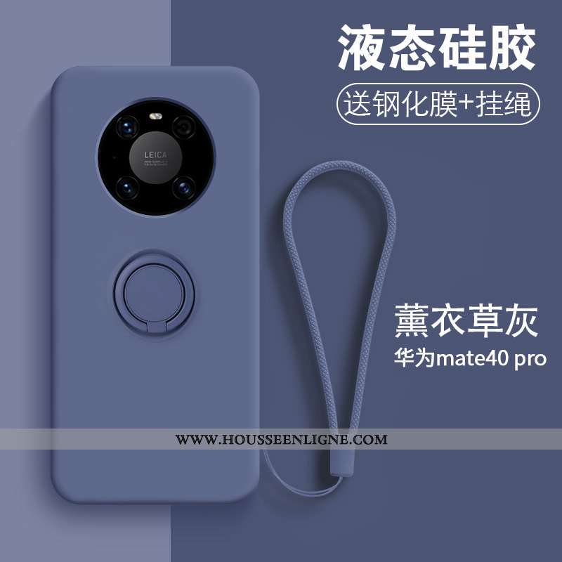 Coque Huawei Mate 40 Pro Tendance Fluide Doux Net Rouge Nouveau Incassable Étui Créatif Verte