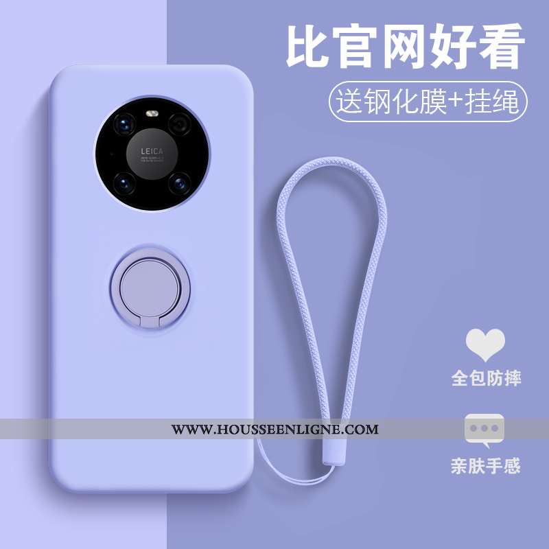 Coque Huawei Mate 40 Pro Tendance Fluide Doux Net Rouge Nouveau Incassable Étui Créatif Verte