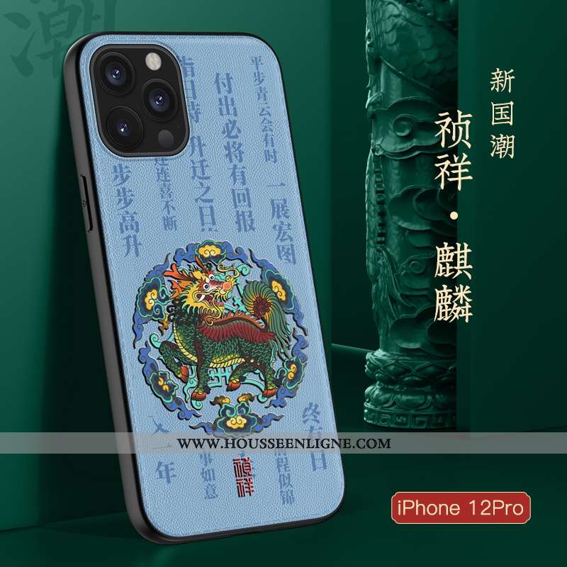 Coque iPhone 12 Pro Fluide Doux Silicone Ultra Incassable Légère Tendance Nouveau Verte