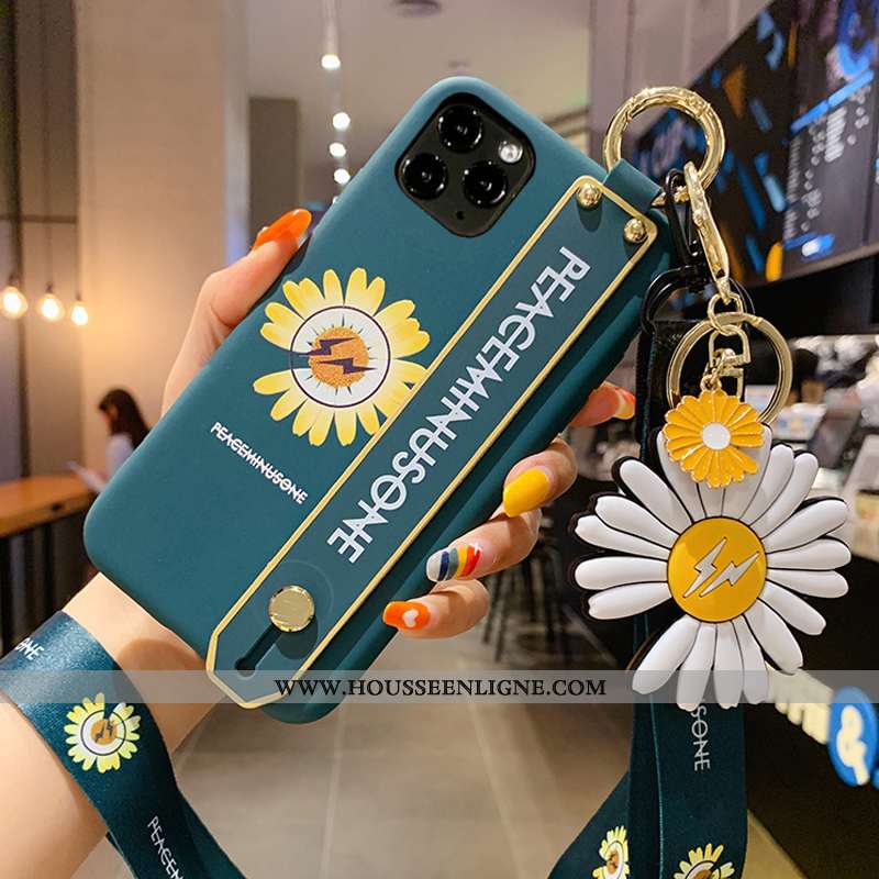 Coque iPhone 12 Pro Silicone Mode Tout Compris Créatif Tendance Luxe Verte