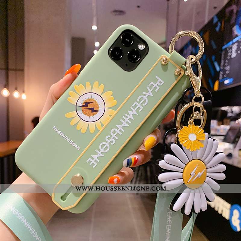 Coque iPhone 12 Pro Silicone Mode Tout Compris Créatif Tendance Luxe Verte