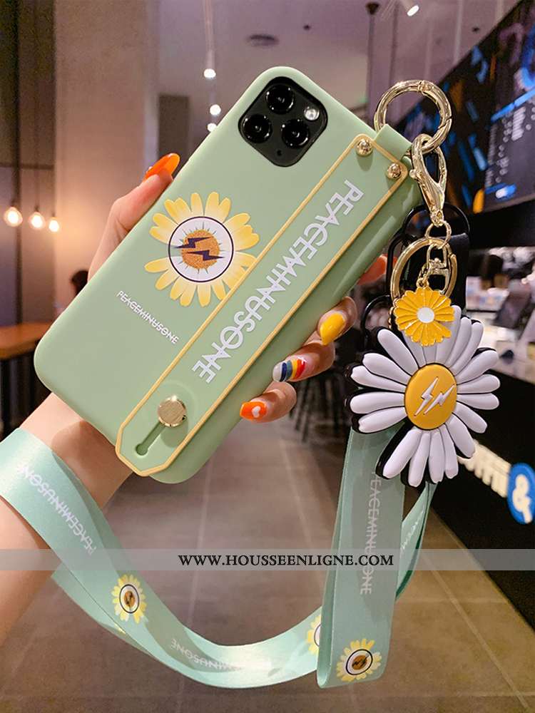 Coque iPhone 12 Pro Silicone Mode Tout Compris Créatif Tendance Luxe Verte