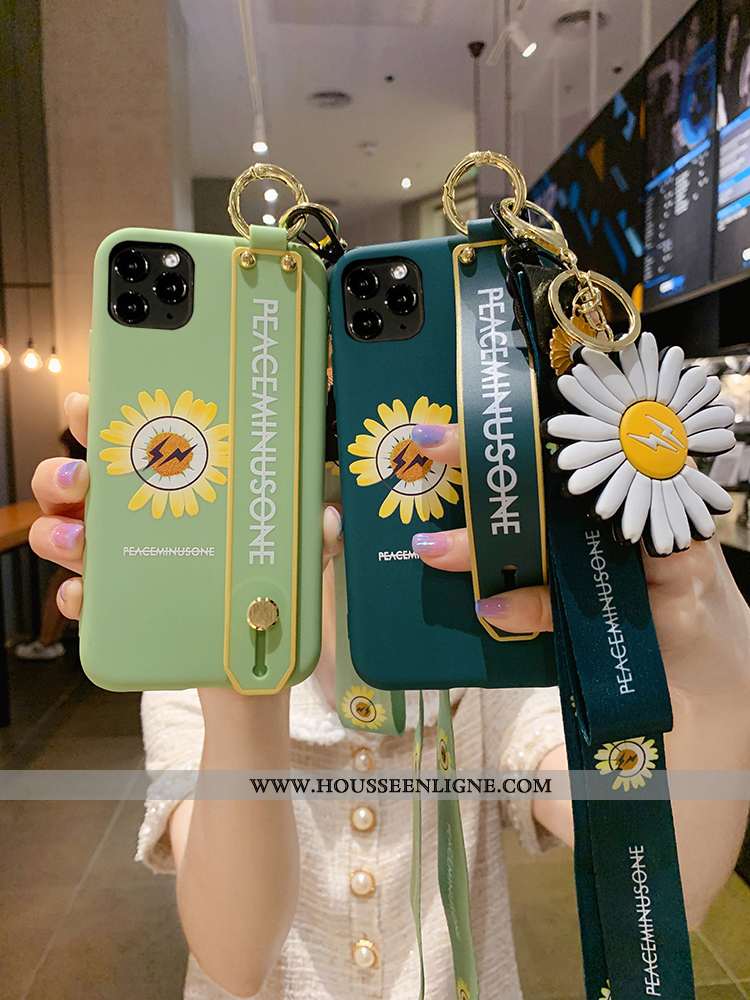 Coque iPhone 12 Pro Silicone Mode Tout Compris Créatif Tendance Luxe Verte