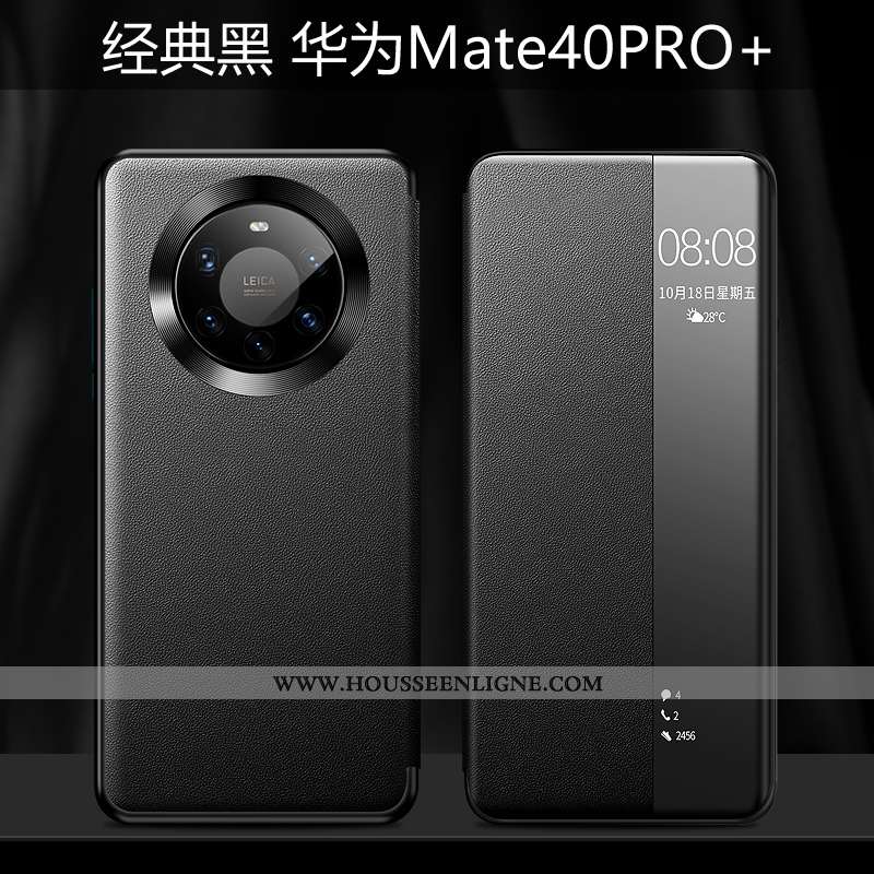 Housse Huawei Mate 40 Pro+ Cuir Protection Téléphone Portable Tout Compris Incassable Véritable Étui