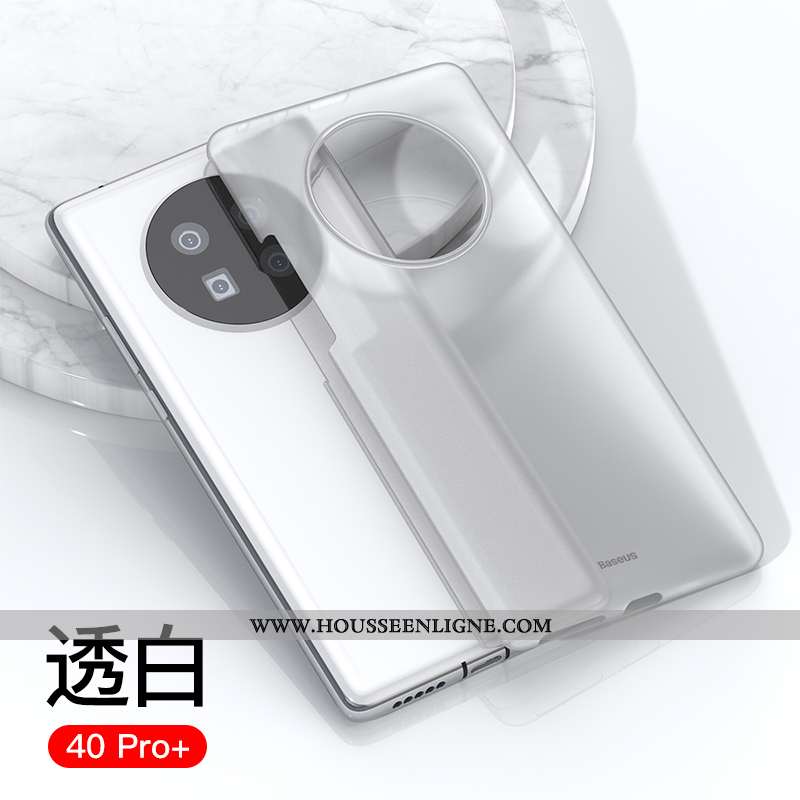 Housse Huawei Mate 40 Pro+ Ultra Légère Créatif Tout Compris Étui Amoureux Téléphone Portable Noir