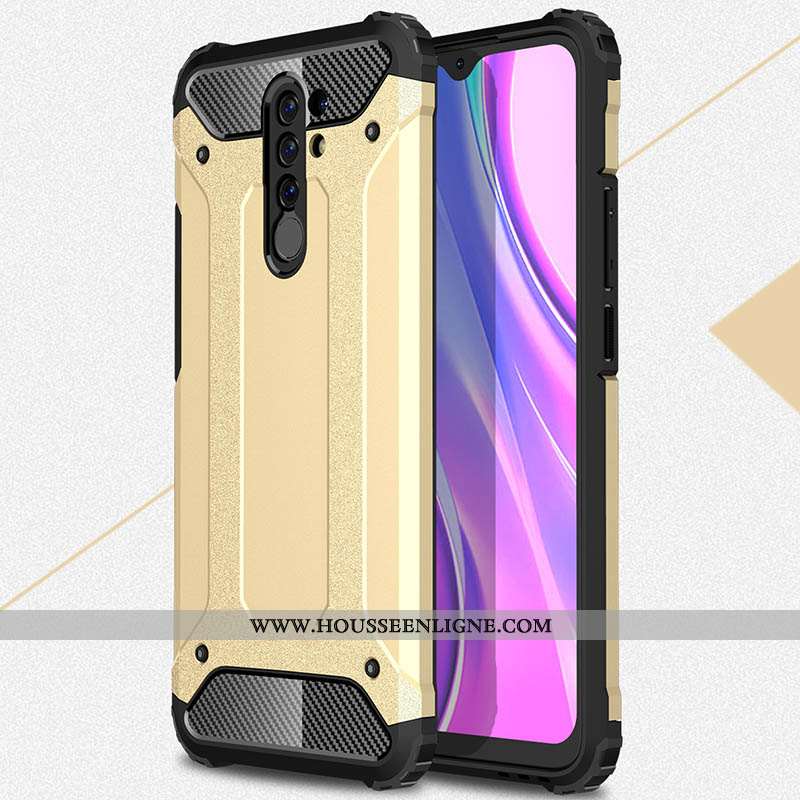 Housse Xiaomi Redmi 9 Délavé En Daim Fluide Doux Noir Argent Silicone Téléphone Portable Protection