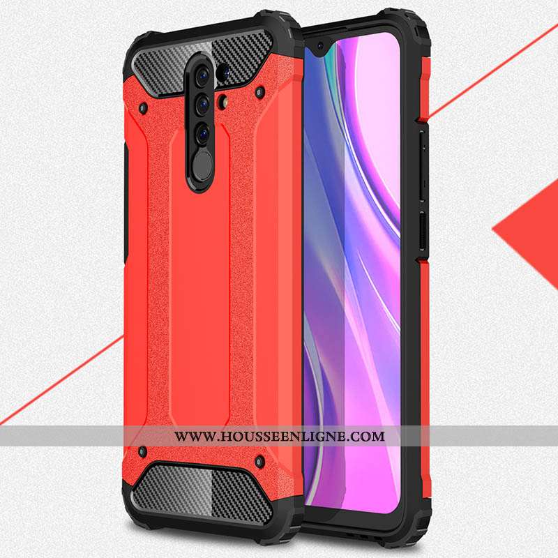 Housse Xiaomi Redmi 9 Délavé En Daim Fluide Doux Noir Argent Silicone Téléphone Portable Protection