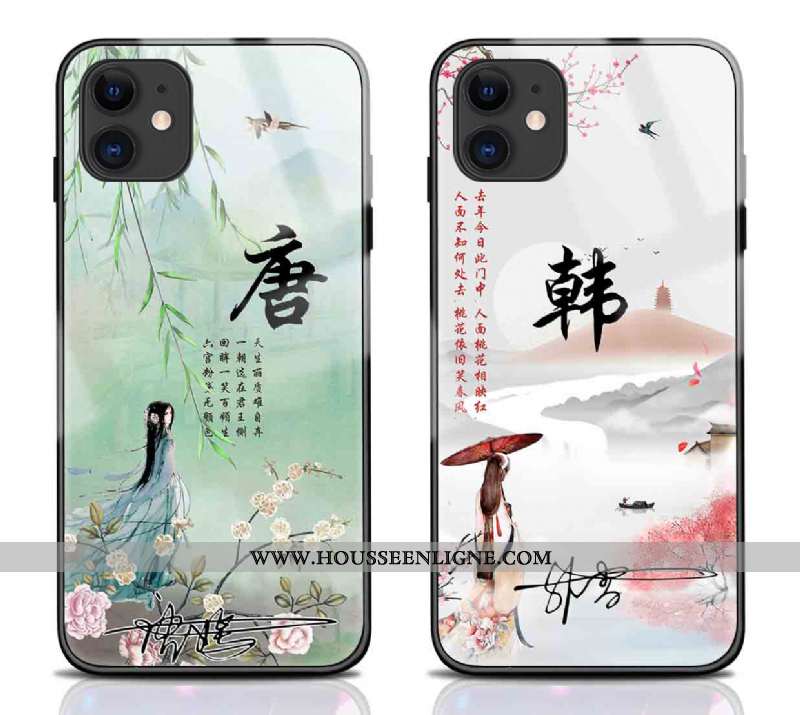 Housse iPhone 12 Mini Protection Personnalité Coque Tendance Tout Compris Téléphone Portable Légères