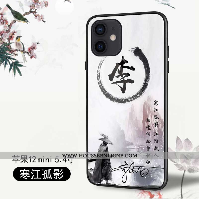 Housse iPhone 12 Mini Protection Personnalité Coque Tendance Tout Compris Téléphone Portable Légères