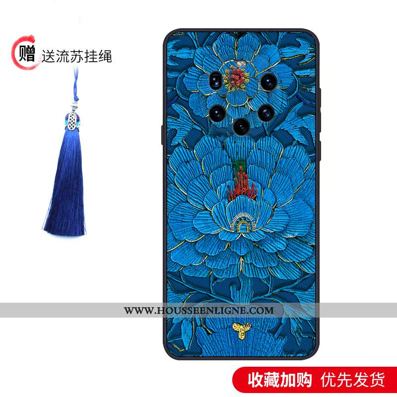 Étui Huawei Mate 40 Pro+ Silicone Protection Téléphone Portable Tendance Incassable Légère Délavé En