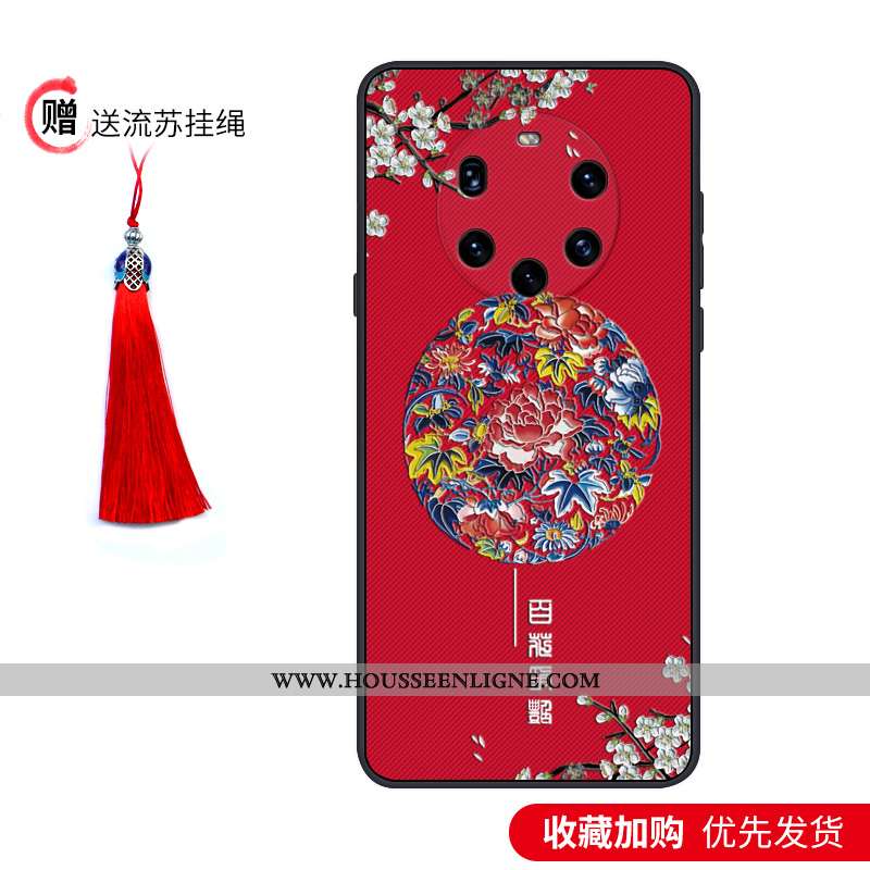 Étui Huawei Mate 40 Pro+ Silicone Protection Téléphone Portable Tendance Incassable Légère Délavé En