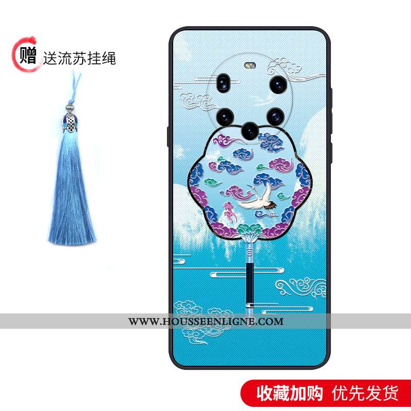 Étui Huawei Mate 40 Pro+ Silicone Protection Téléphone Portable Tendance Incassable Légère Délavé En