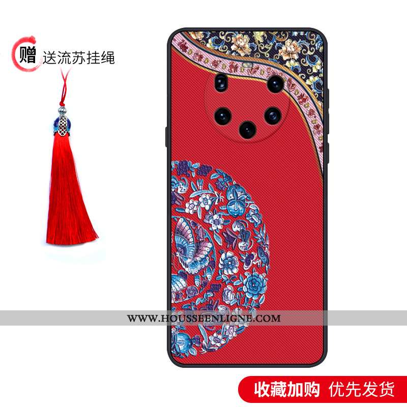 Étui Huawei Mate 40 Pro+ Silicone Protection Téléphone Portable Tendance Incassable Légère Délavé En