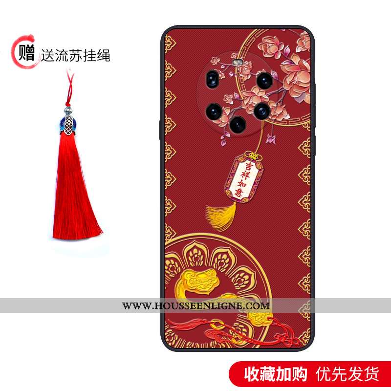 Étui Huawei Mate 40 Pro+ Silicone Protection Téléphone Portable Tendance Incassable Légère Délavé En
