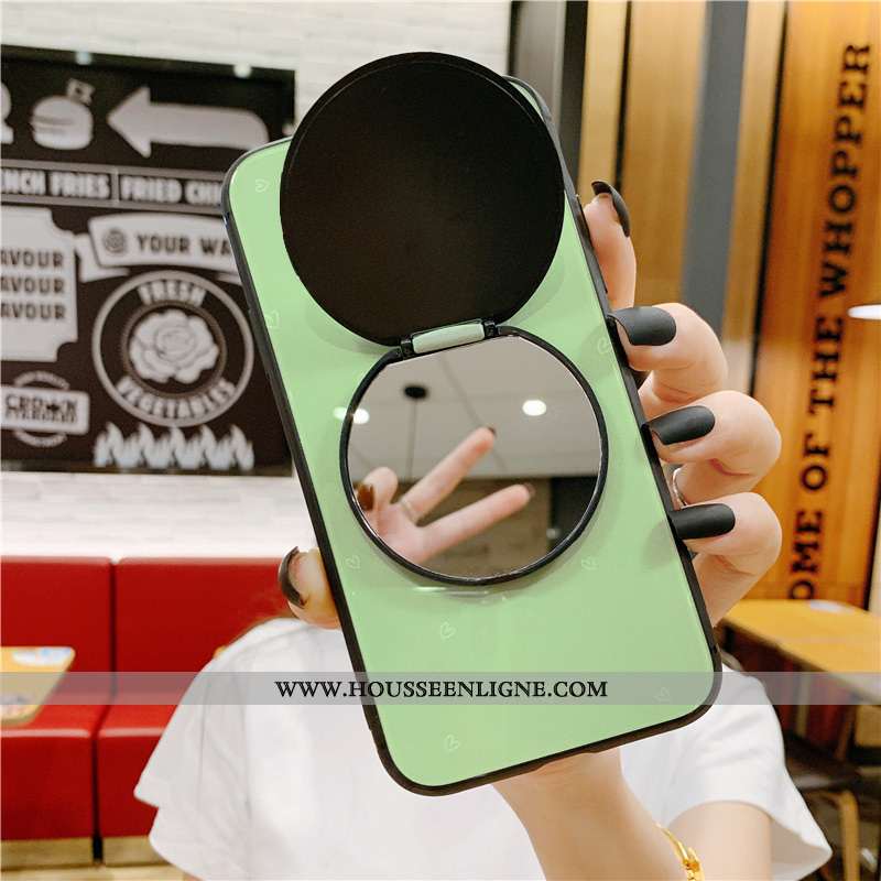 Étui Huawei Mate 40 Rs Mode Protection Coque Verre Amour Petit Verte