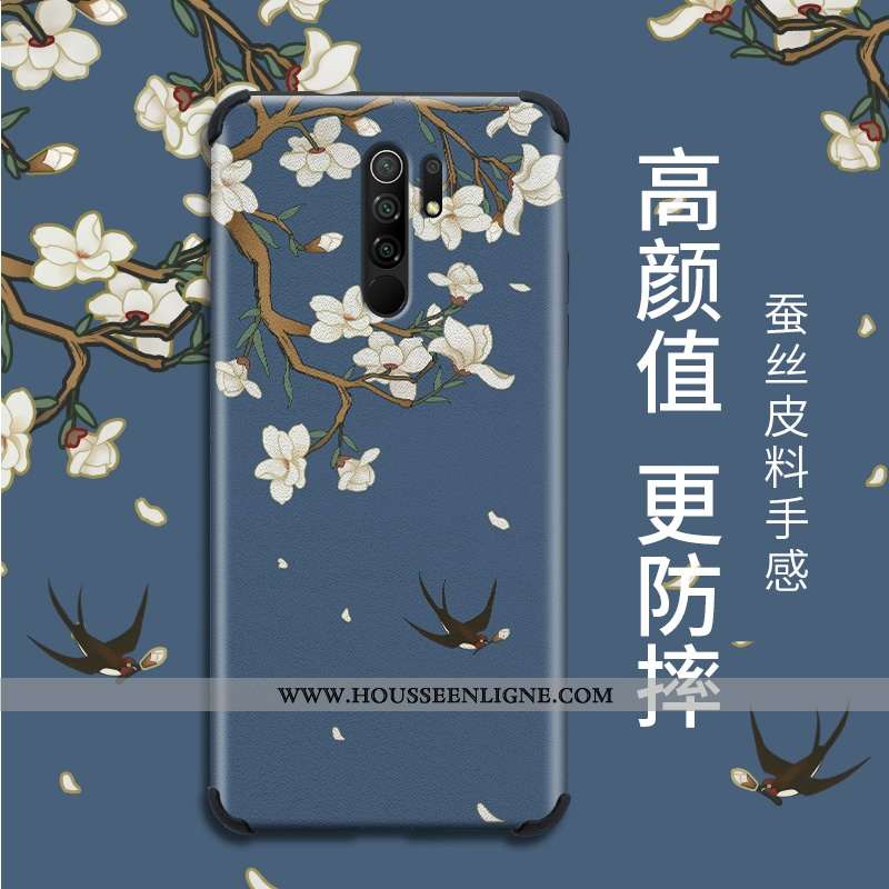 Étui Xiaomi Redmi 9 Ultra Légère Style Chinois Nouveau Incassable Protection Téléphone Portable Viol