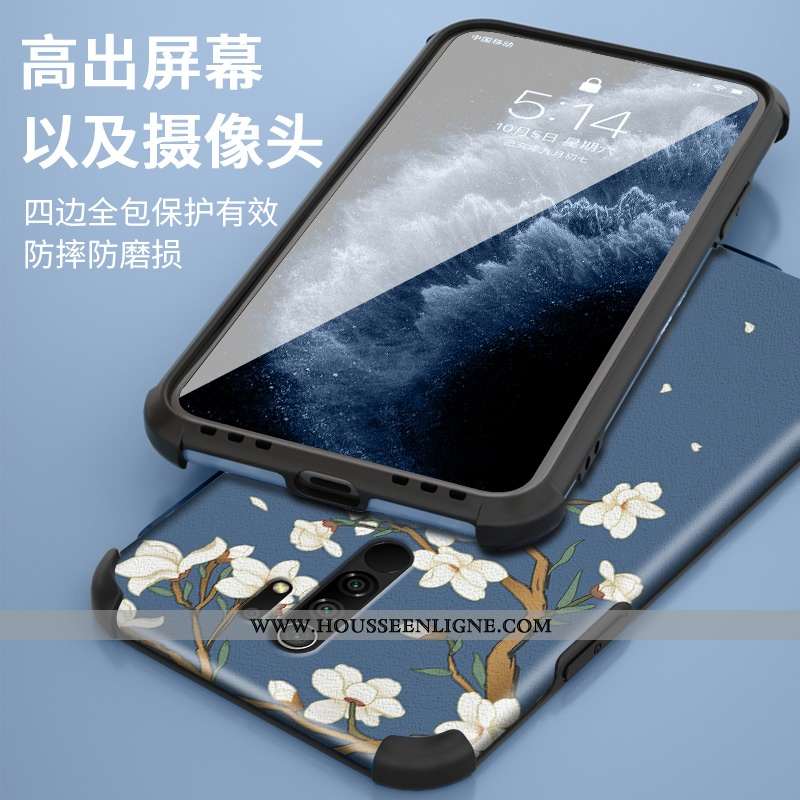 Étui Xiaomi Redmi 9 Ultra Légère Style Chinois Nouveau Incassable Protection Téléphone Portable Viol