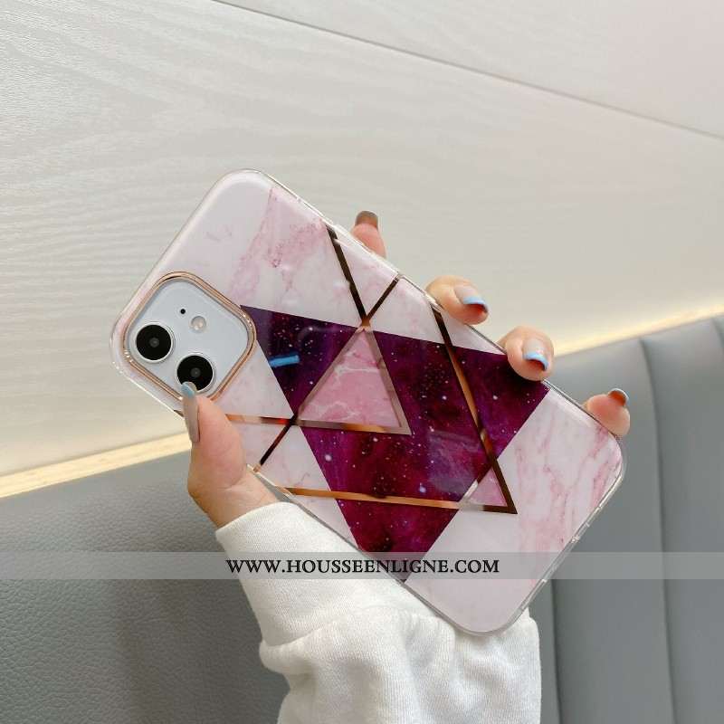 Étui iPhone 12 Mini Fluide Doux Silicone Nouveau Tout Compris Modèle Fleurie Coque Téléphone Portabl