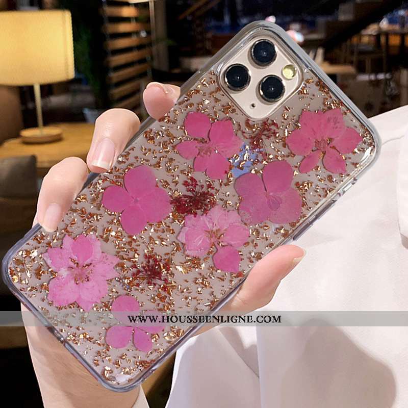Étui iPhone 12 Pro Max Tendance Silicone Quicksand Argent Incassable Mini Créatif