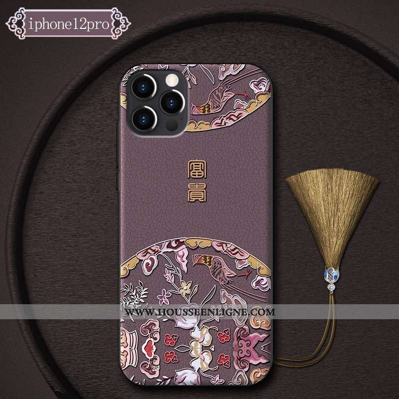 Étui iPhone 12 Pro Personnalité Créatif Protection Téléphone Portable Coque Tout Compris Incassable 