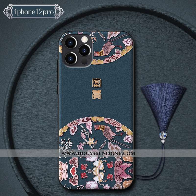 Étui iPhone 12 Pro Personnalité Créatif Protection Téléphone Portable Coque Tout Compris Incassable 