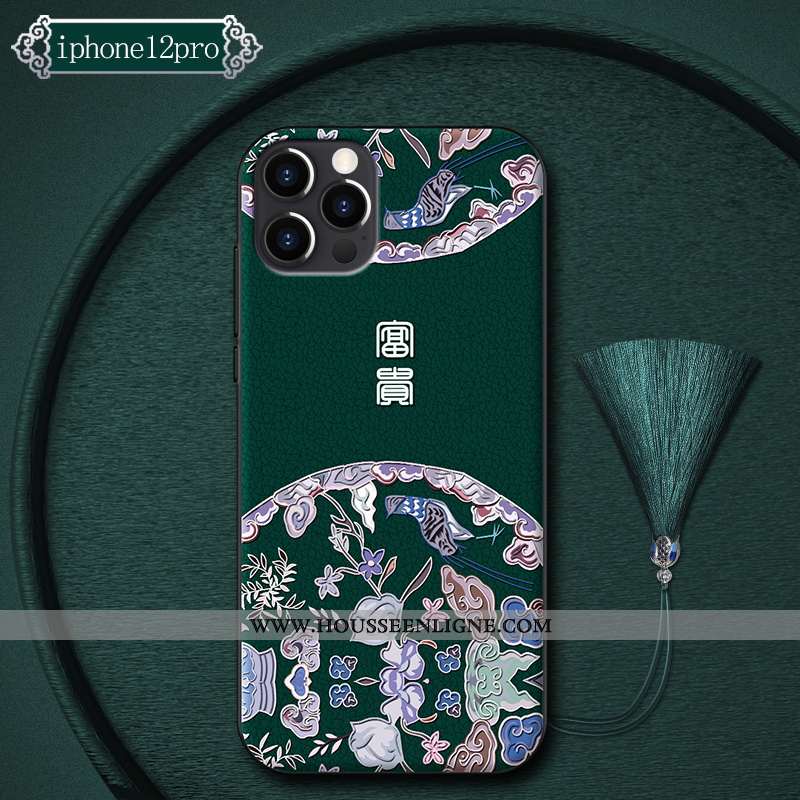 Étui iPhone 12 Pro Personnalité Créatif Protection Téléphone Portable Coque Tout Compris Incassable 