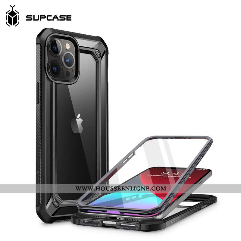 Étui iPhone 12 Pro Tendance Silicone Nouveau Téléphone Portable Difficile Coque Noir