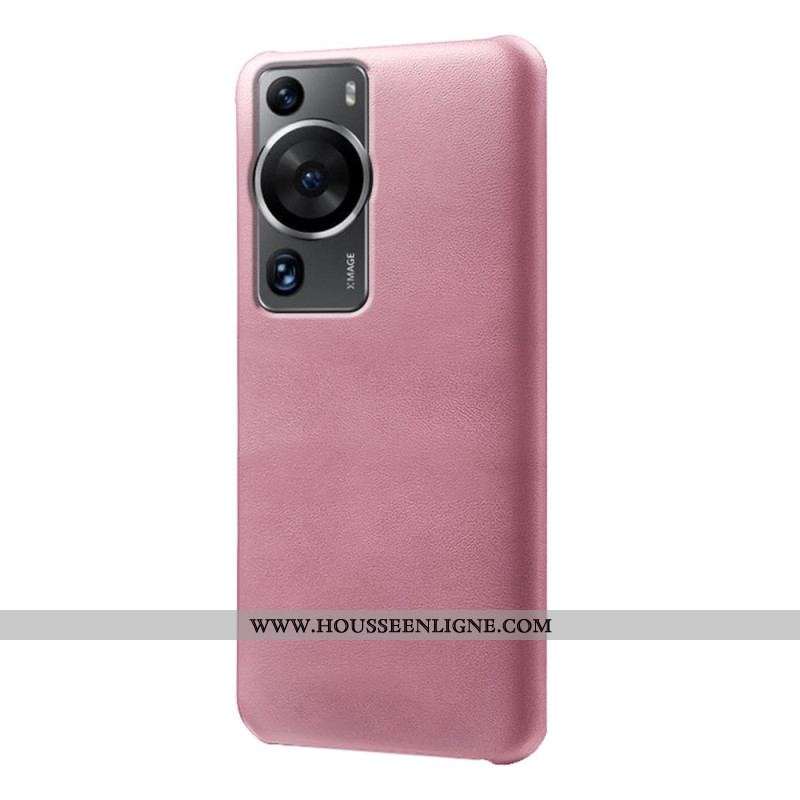 Coque Huawei P60 Pro Effet Cuir