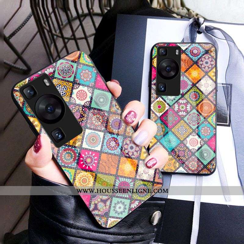 Coque Huawei P60 Pro Patchwork