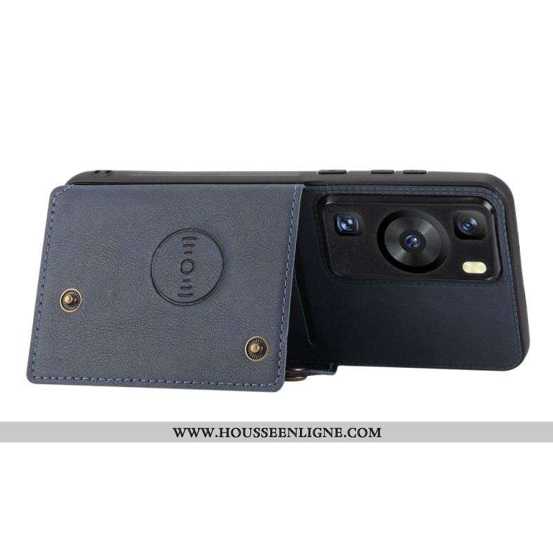 Coque Huawei P60 Pro Porte-Cartes Support