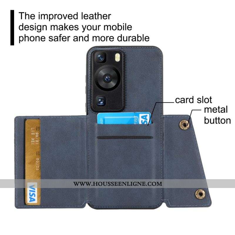 Coque Huawei P60 Pro Porte-Cartes Support