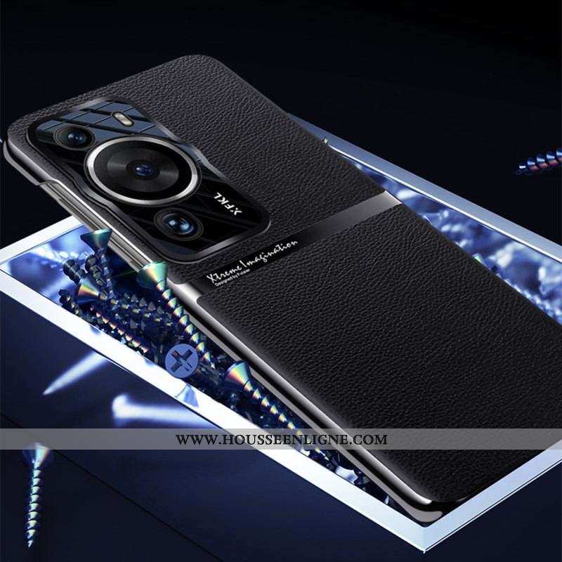 Coque Huawei P60 Pro Simili Cuir