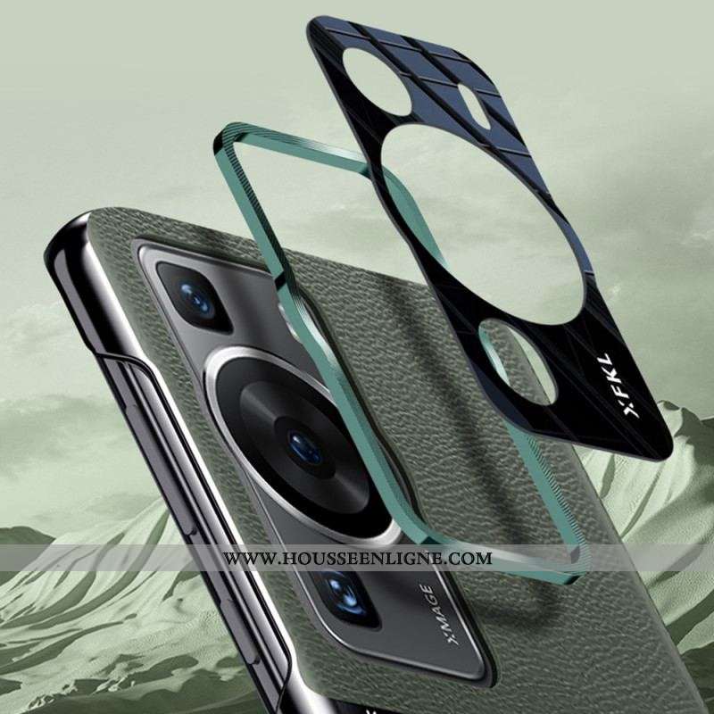 Coque Huawei P60 Pro Simili Cuir