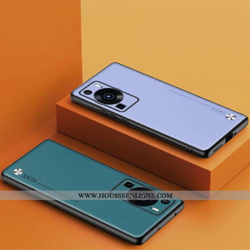 Coque Huawei P60 Pro Simili Cuir SKIN