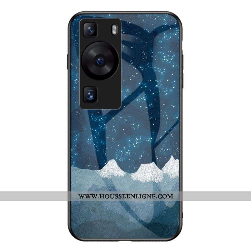Coque Huawei P60 Pro Verre Trempé Sky