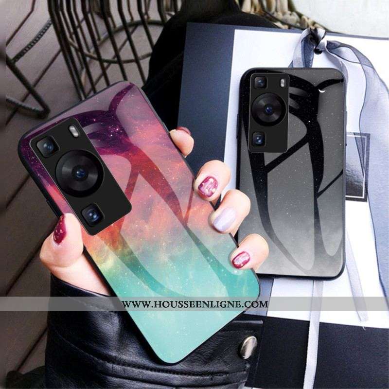Coque Huawei P60 Pro Verre Trempé Sky