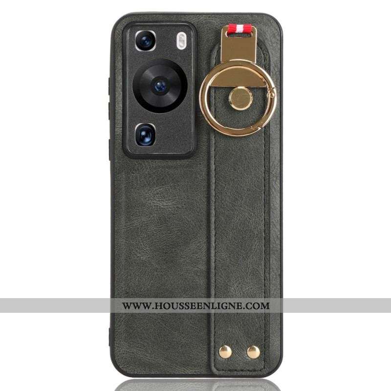 Coque Huawei P60 Pro avec Sangle et Anneau