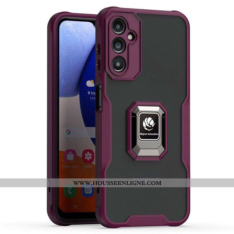 Coque Samsung Galaxy A14 5G / A14 Anneau-Support Métal